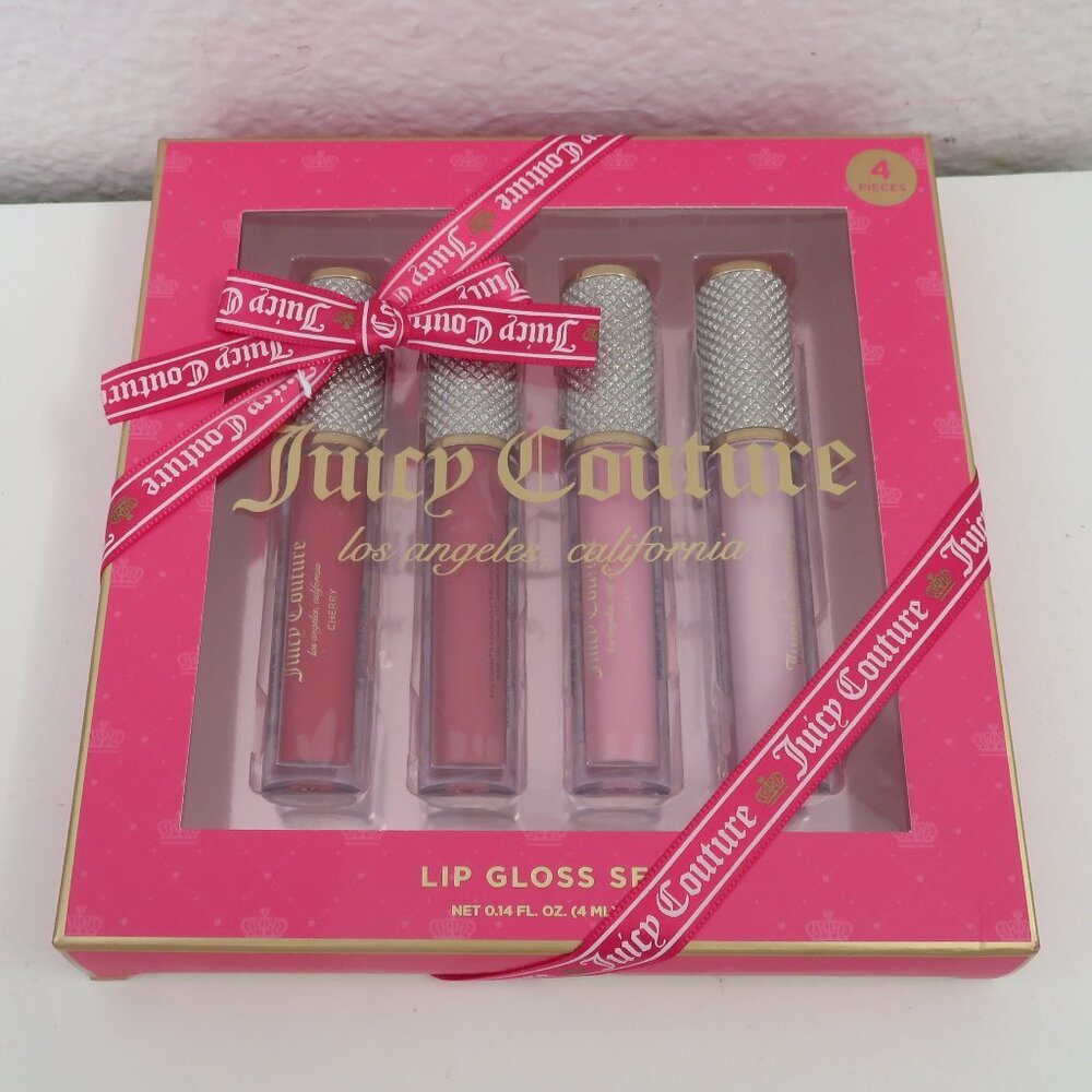 (#119) Juicy Couture 4-piece Lip Gloss Set
